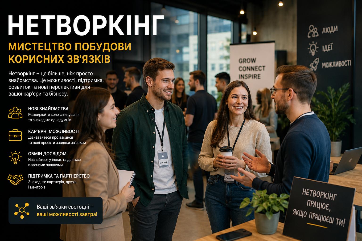 Що таке нетворкінг?